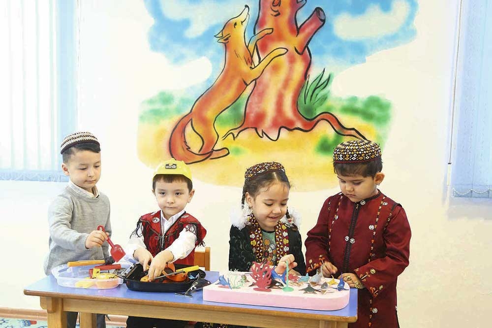 Ça­ga­lar eda­ra­la­ryn­da terbiýäniň ähmiýeti