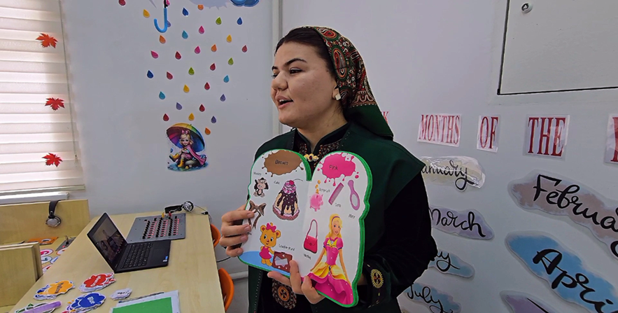 Daşoguz welaýatynda mekdebe çenli çagalar edaralarynyň bilim işgärleriniň döwlet derejesindäki usuly-amaly maslahaty geçirildi