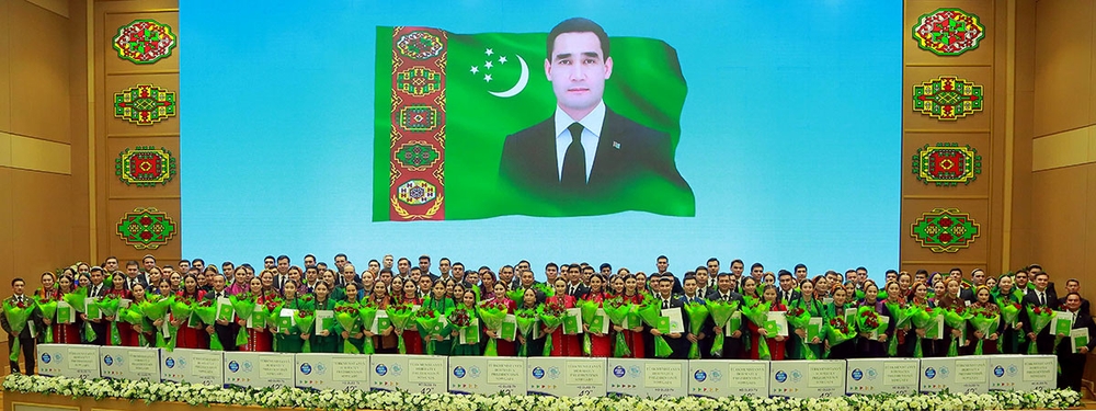 Ýaşlar baýragynyň gowşurylyş dabarasy