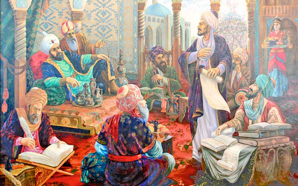 Parahatçylyk döretmek sungatynda alymlaryň orny