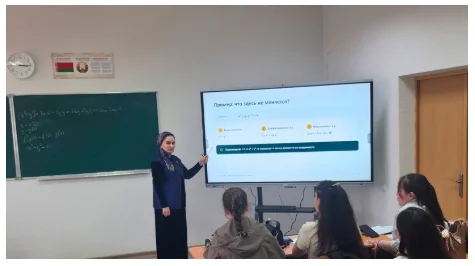 Туркменский ученый выступает в качестве лектора в Гродненском университете имени Янки Купалы