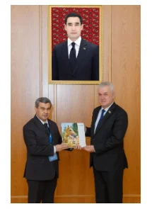 Türkmenistanyň Bilim ministri Täjigistanyň Bilim we ylym ministri bilen duşuşyk geçirdi
