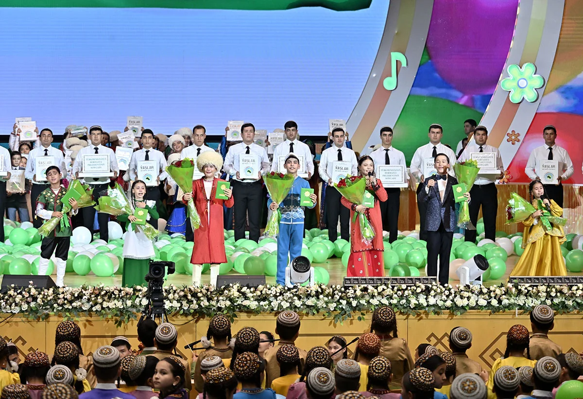 Zehinli çagalaryň «Garaşsyzlygyň merjen däneleri» bäsleşiginiň jemleýji tapgyry