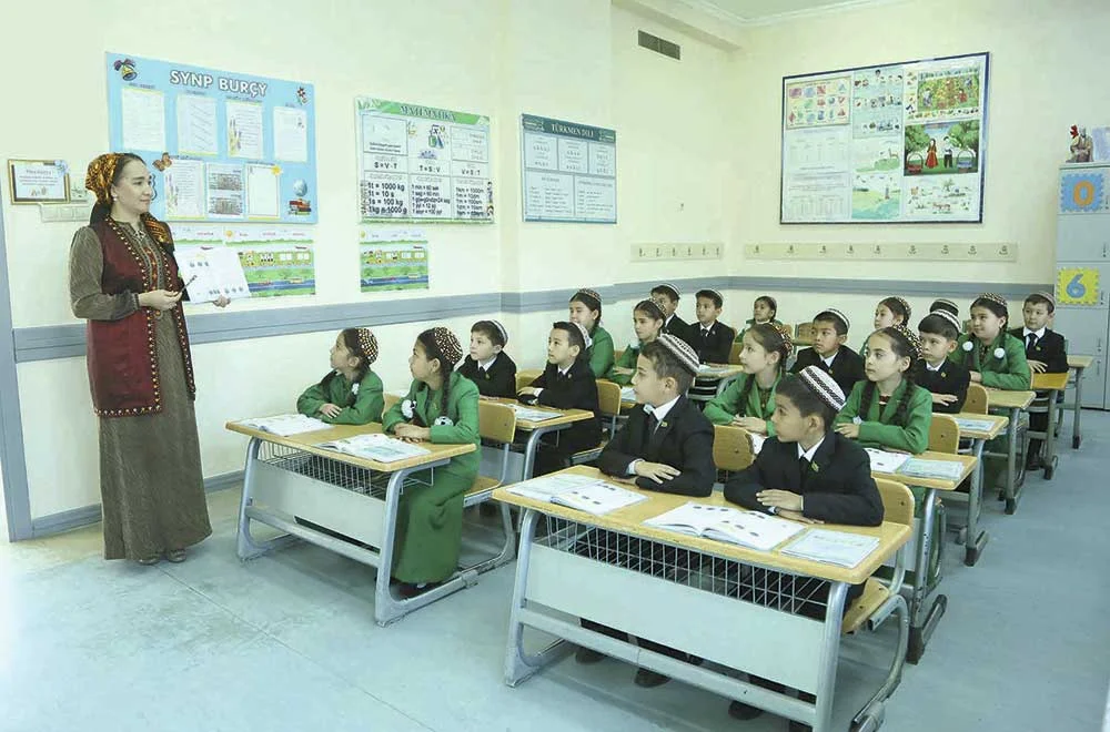 Baş­lan­gyç synp­lar­da sa­pa­gy iş­jeň gu­ra­mak