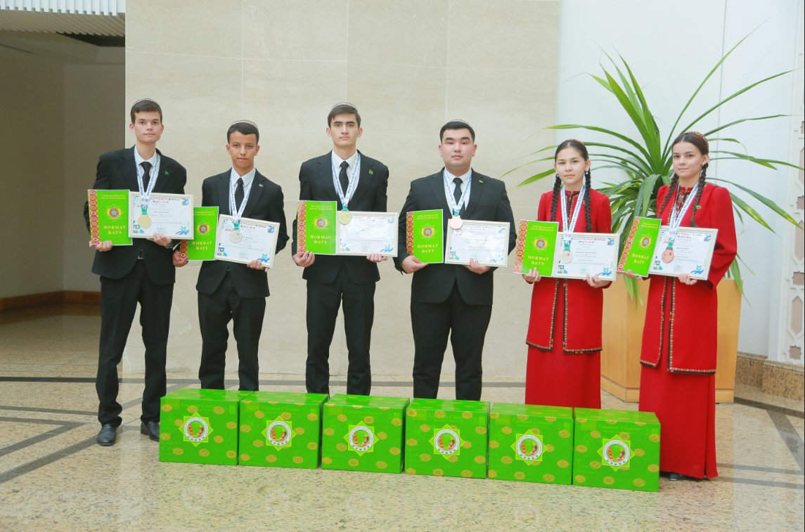 Ýaş zehinleriň halkara üstünliginiň nobatdaky ykrarnamasy