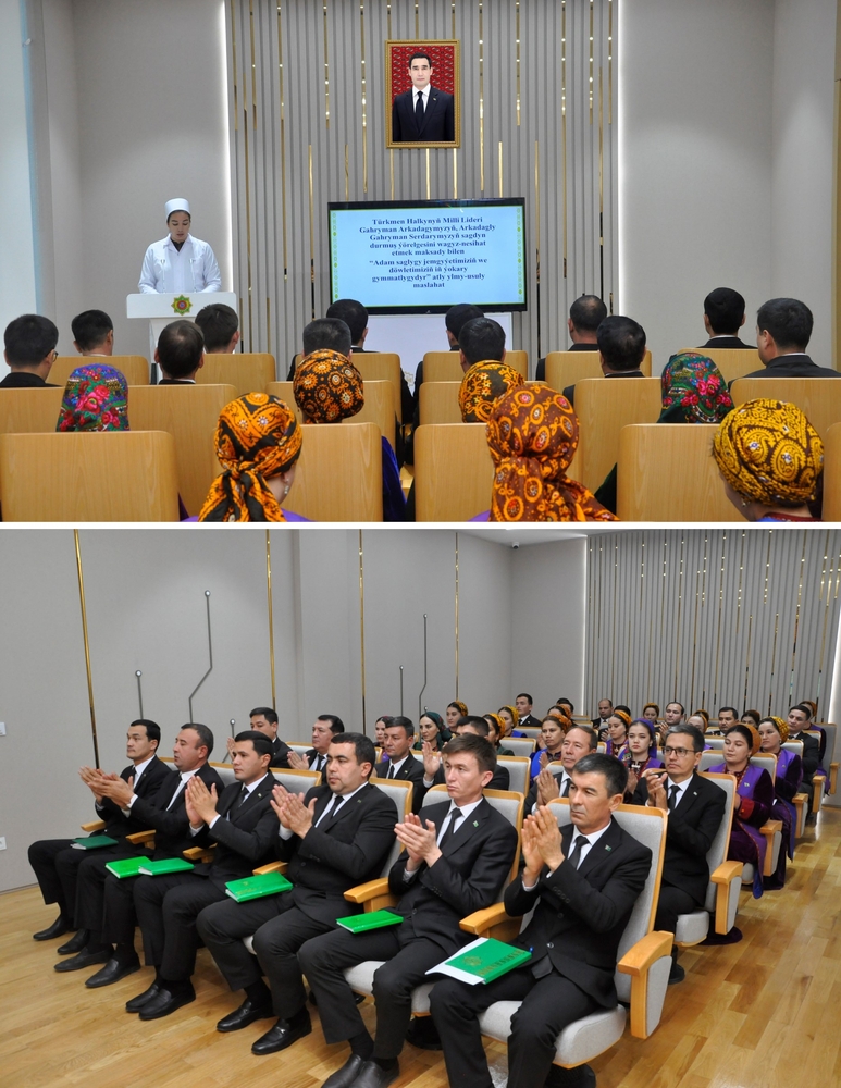 Ylmy maslahat geçirildi