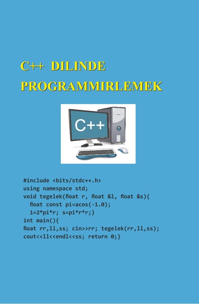 “С++ dilinde programmirlemek” atly okuw gollanmasy neşir edildi