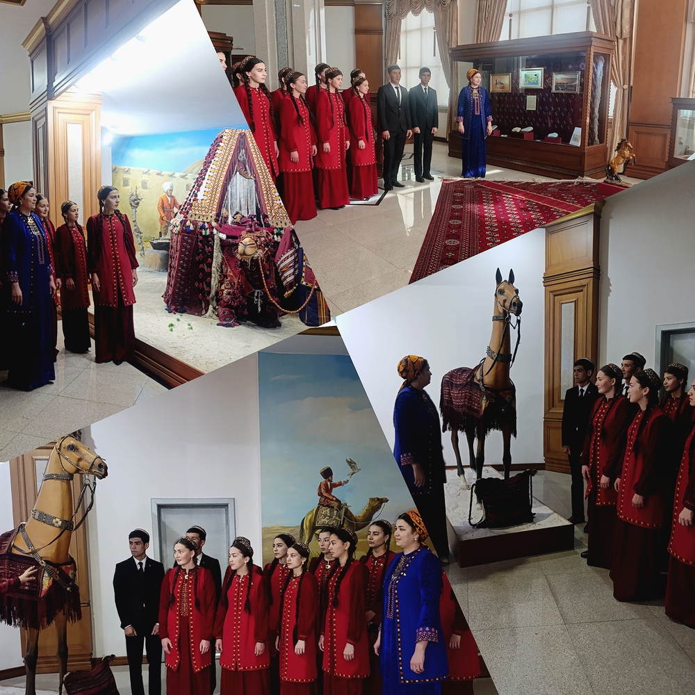 Mary welaýatynyň taryhy we ülkäni öwreniş muzeýine gezelenç guraldy