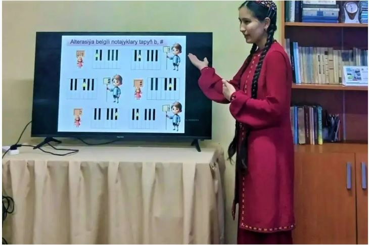 Музыкальные смыслы и цифровой код: в училище им. Данатара Овезова «репетировали» будущее